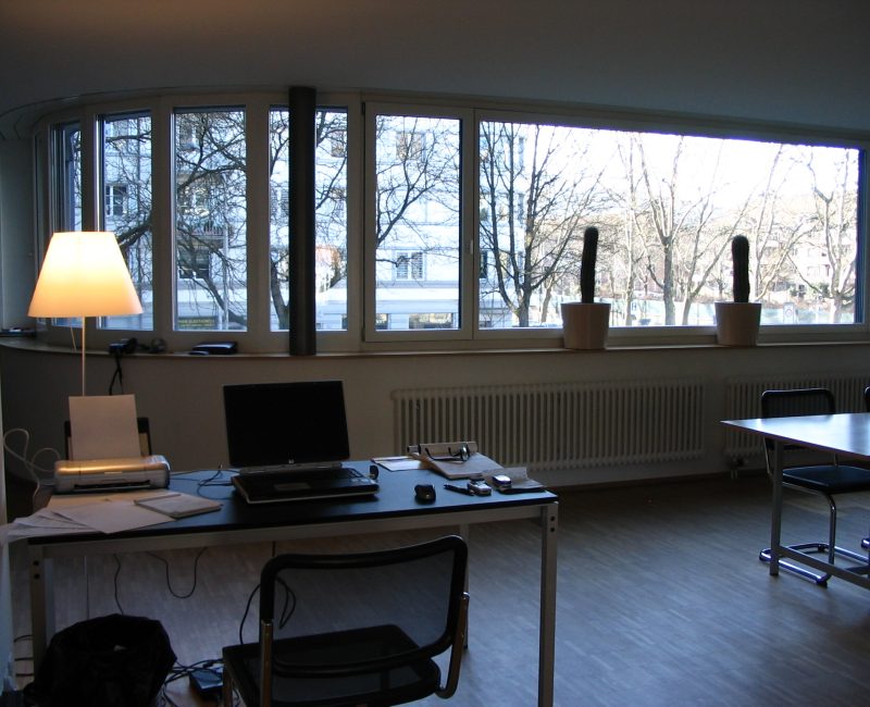 Our apartment view at the Greulich