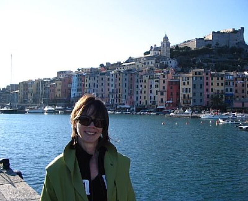 Sally in Porto Venere, Italy
