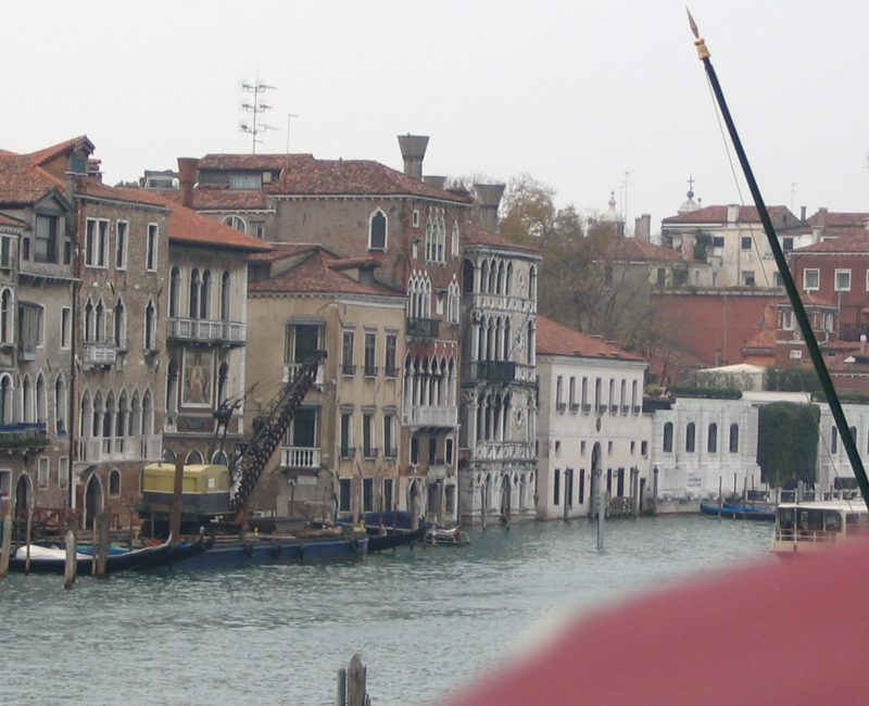 Another view of Venice from hotel window