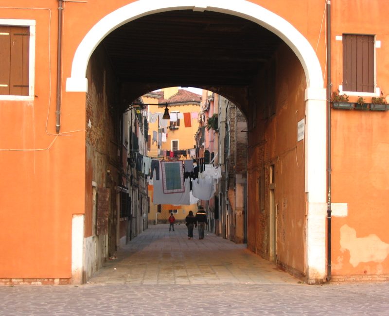 Typical street in Venice