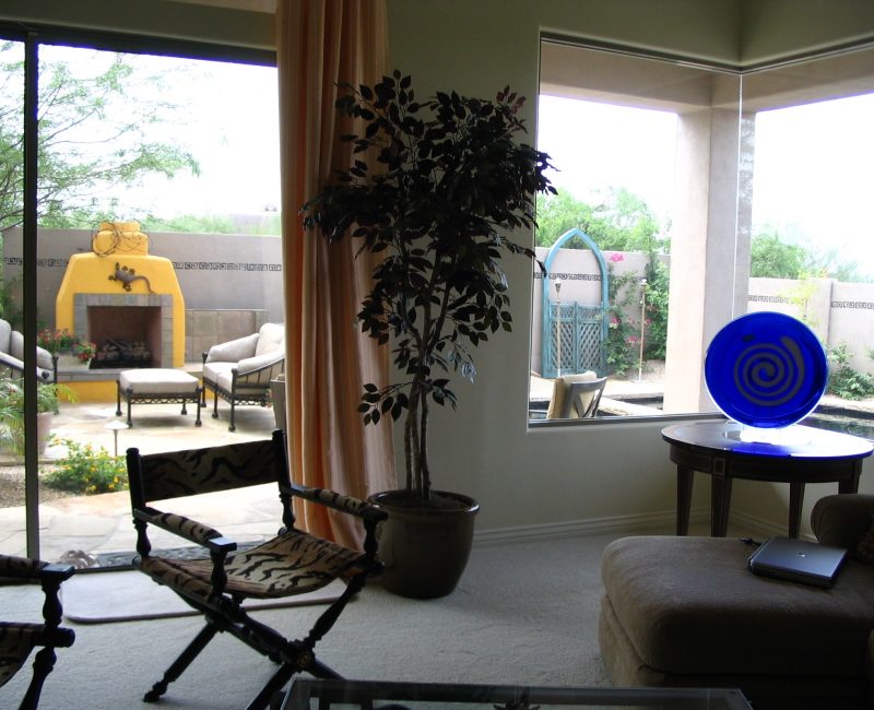 A view of the living room