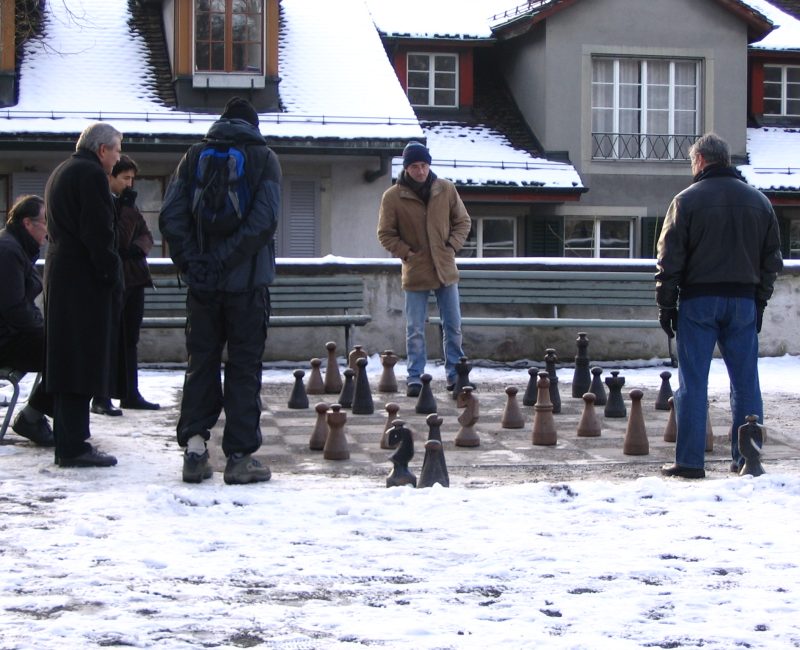 A cold chess match in Zurich