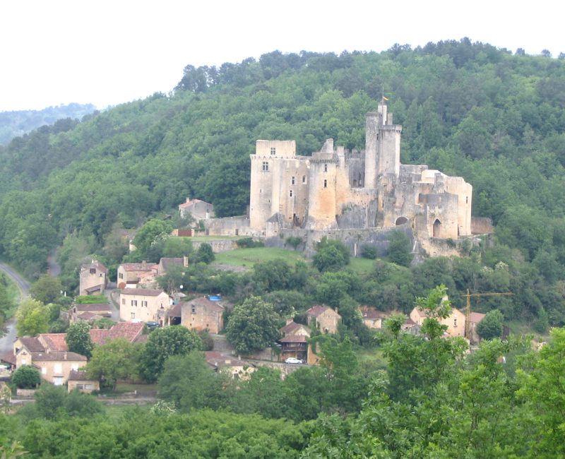 A castle along the Dordogne River